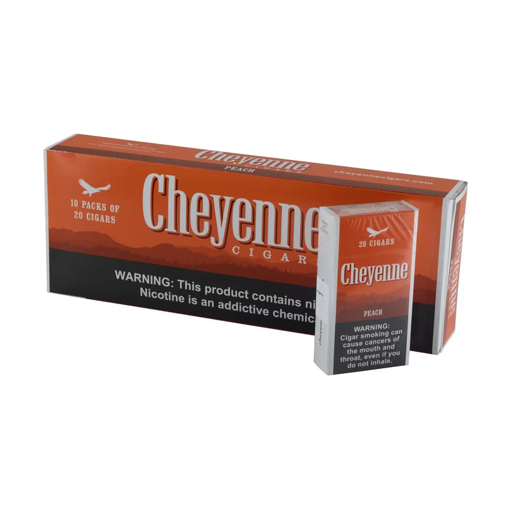Cheyenne Peach Flavor (20) Natural cigar listing