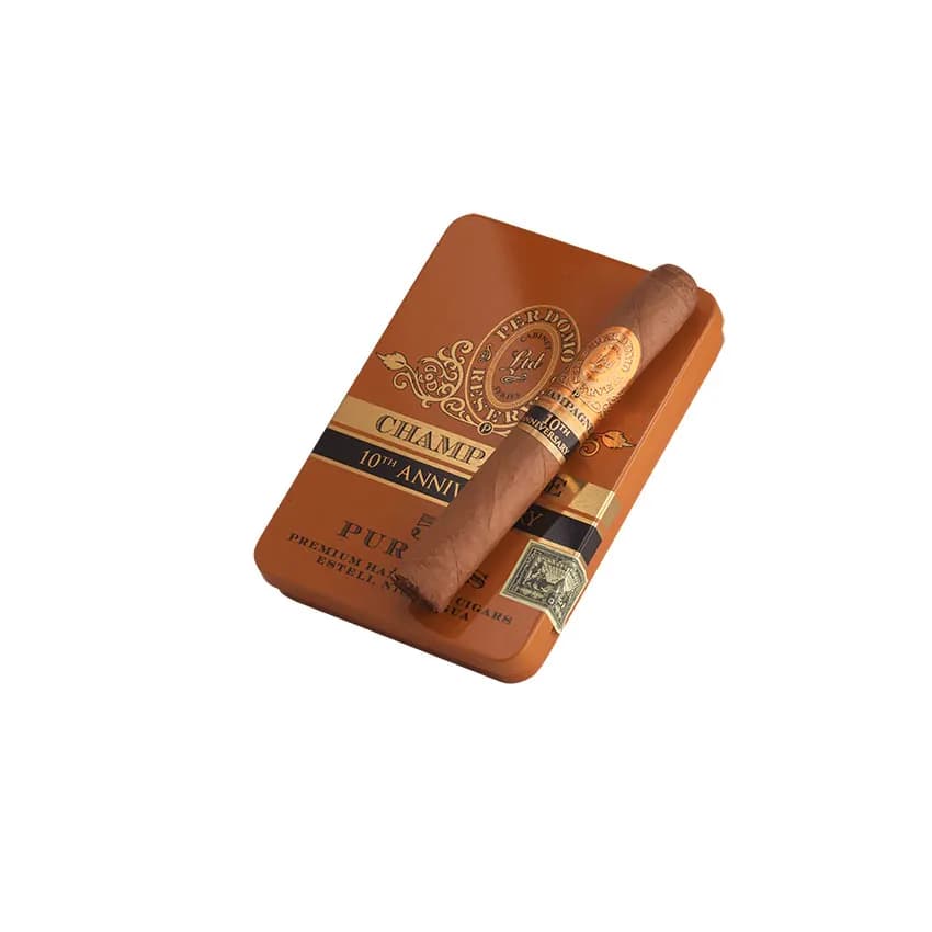 Perdomo Champagne Puritos (5) Natural cigar listing