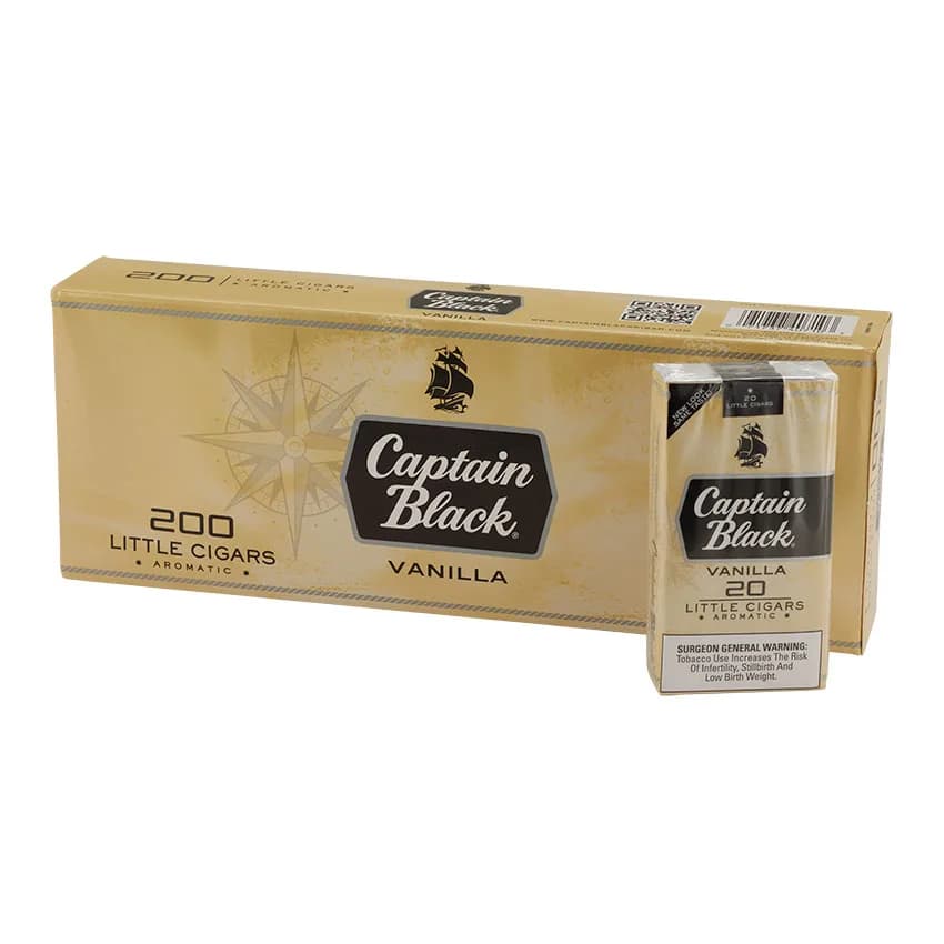 Captain Black Vanilla (20) Natural cigar listing