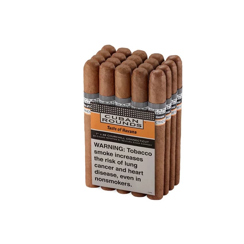 Cuban Rounds Connecticut Churchill Natural cigar listing