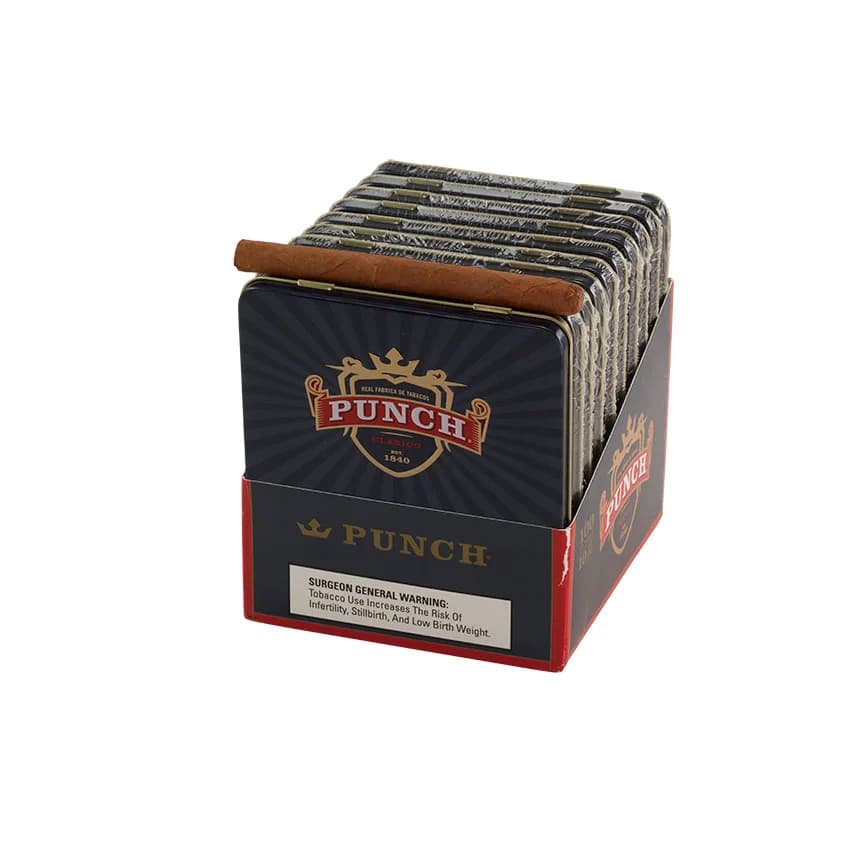 Punch Clasico Slim Panetela (10) Natural cigar listing
