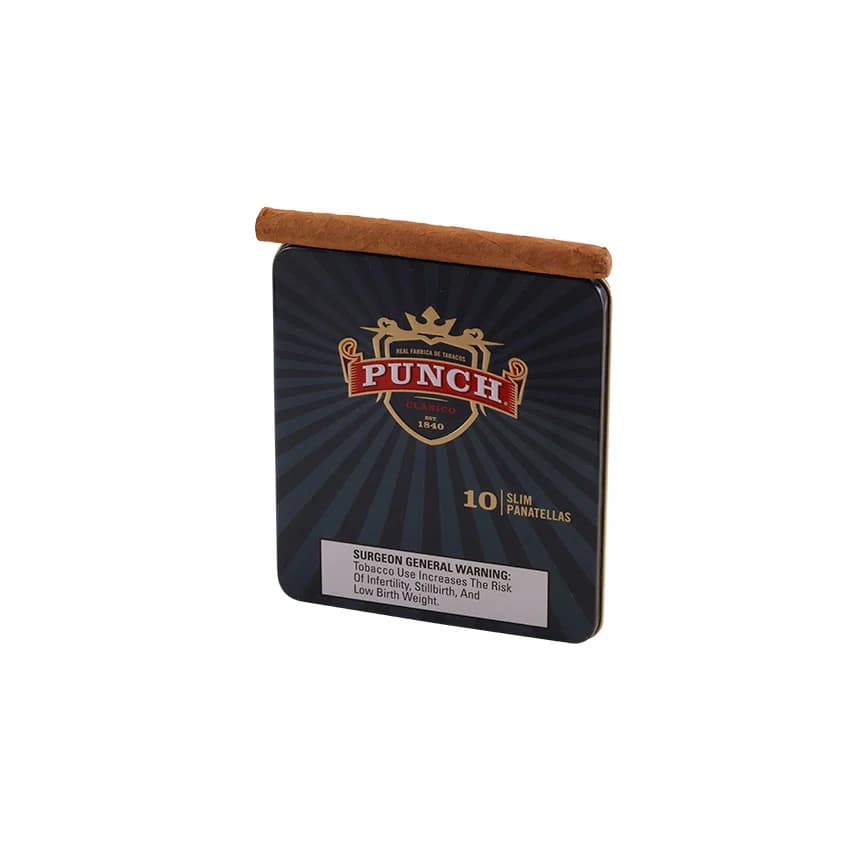 Punch Clasico Slim Panetela (10) Natural cigar listing