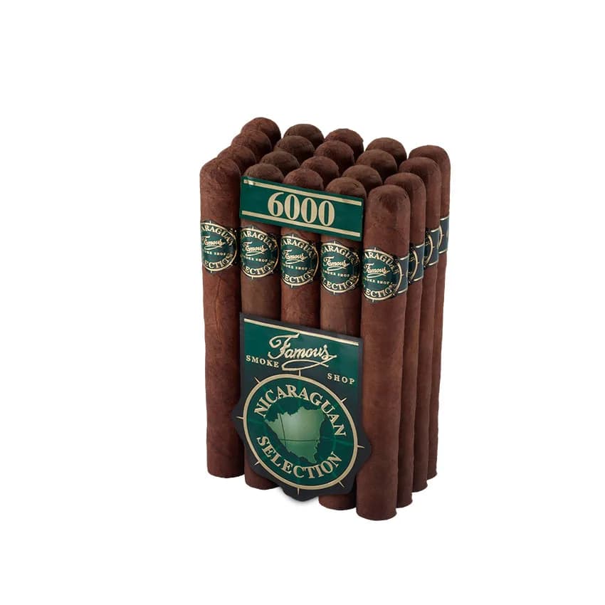 Famous Nicaraguan Selection 6000 Toro Natural cigar listing