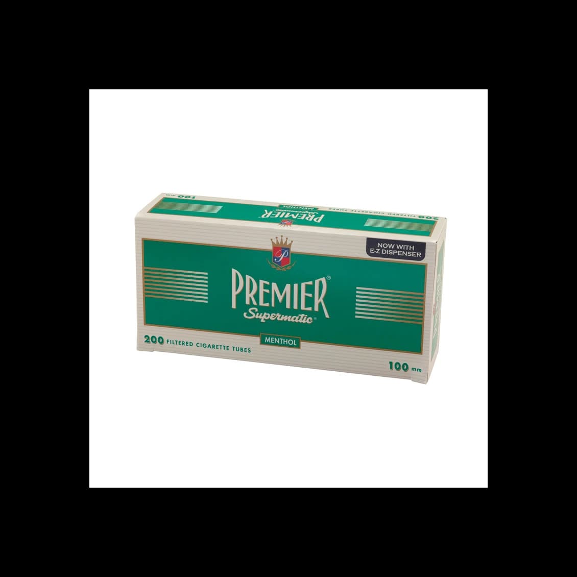 Premier Menthol 100's Tubes cigar listing