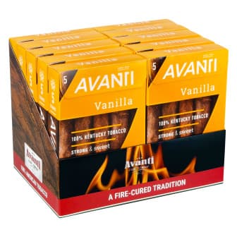 Avanti Vanilla 50 CIGARS cigar listing