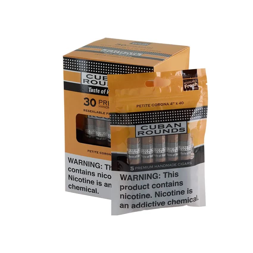 Cuban Rounds Petite Corona Natural cigar listing