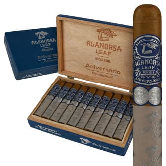 Aganorsa Leaf Aniversario Connecticut Gran Robusto 5 Pack cigar listing