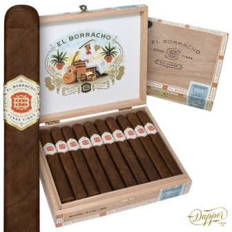 Dapper El Borracho San Andres Natural Box-Pressed Robusto 5 Pack cigar listing
