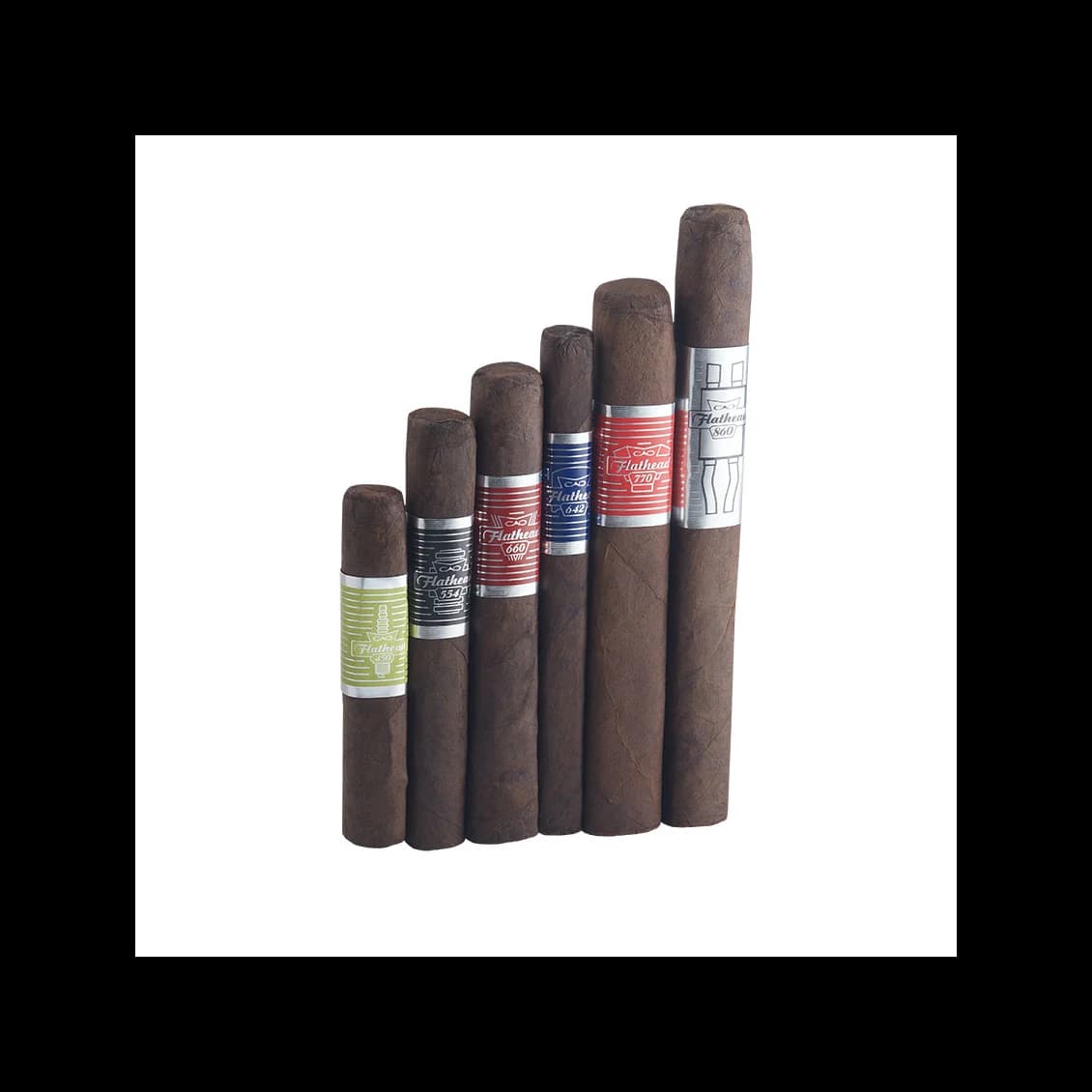 CAO Flathead Sampler Maduro cigar listing
