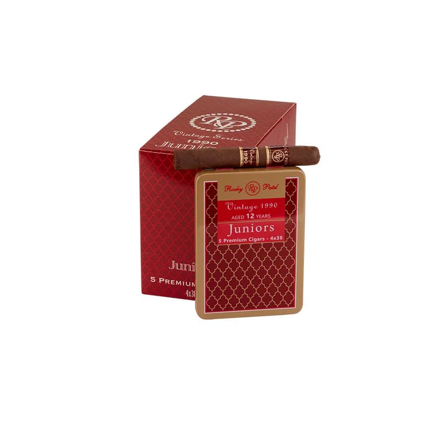 Rocky Patel Vintage 1990 Juniors (5) Maduro cigar listing