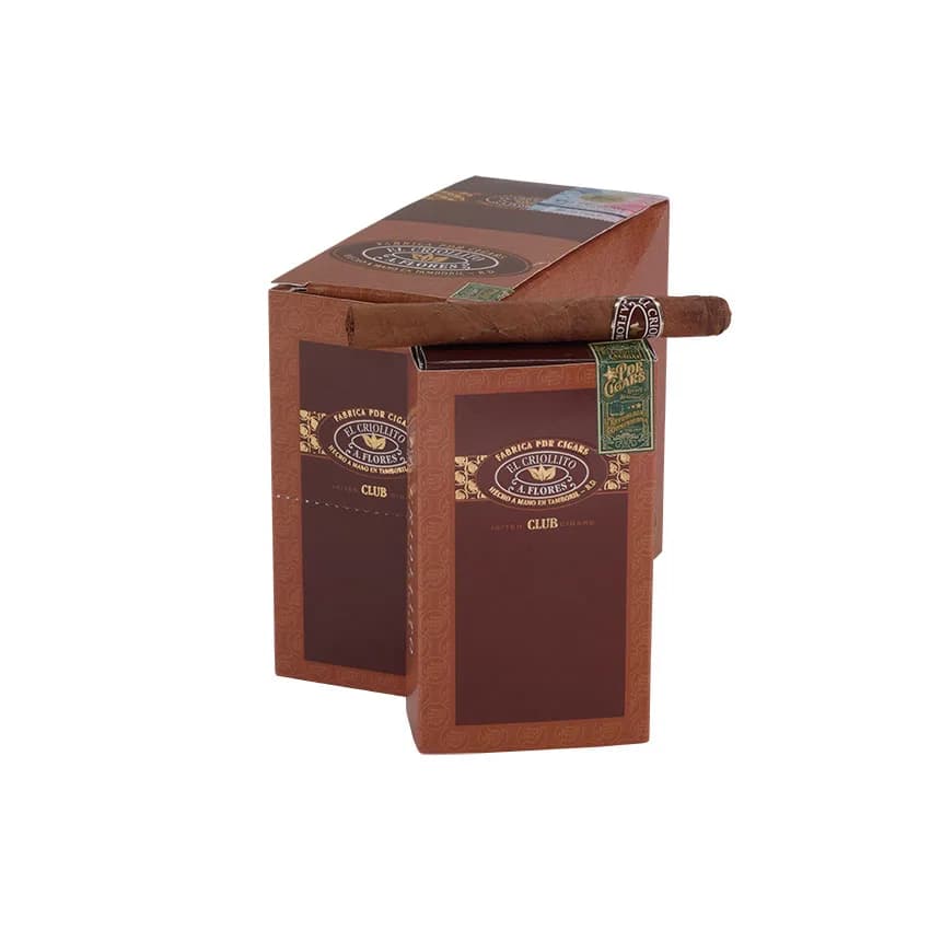 PDR El Criollito Club (10) Natural cigar listing