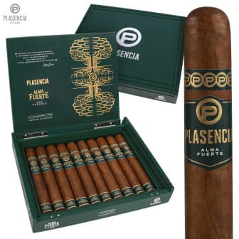 Plasencia Alma Fuerte Colorado Claro Rubustus Corto 5 Pack cigar listing