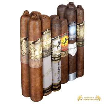Esteban Carreras 12-Cigar Robusto #1 Flight Sampler cigar listing