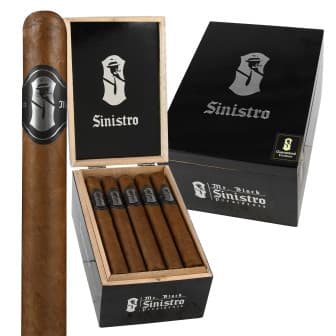 Sinistro Mr. Black Robusto 5 Pack cigar listing