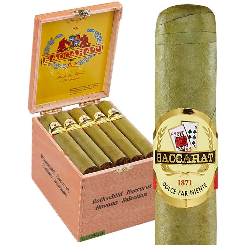 Baccarat Box of 25 cigar listing