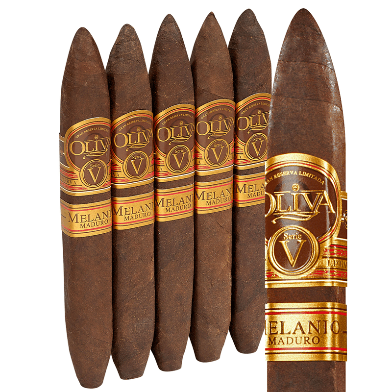 Oliva Serie V Melanio Maduro Cigars Pack of 5 cigar listing
