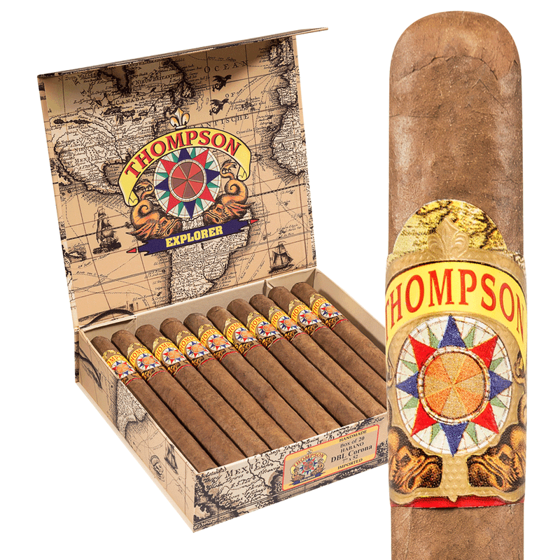Thompson Explorer Box of 20 cigar listing