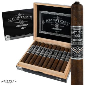 Kristoff Veinte 20th Anniversary Robusto 5 Pack cigar listing