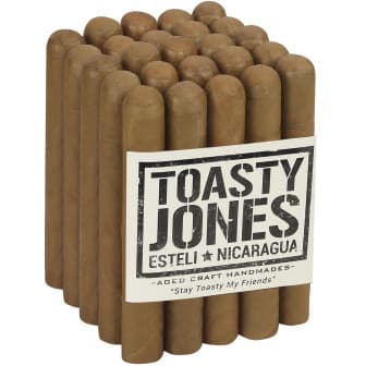 Toasty Jones Connecticut Robusto Gordo 25 CIGARS cigar listing