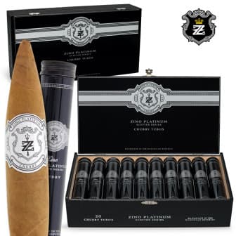 Zino Platinum Scepter Series Chubby 5 Pack cigar listing