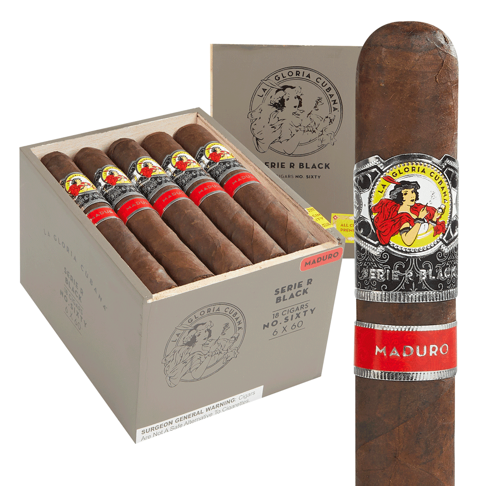 La Gloria Cubana Serie R Black Maduro cigar listing