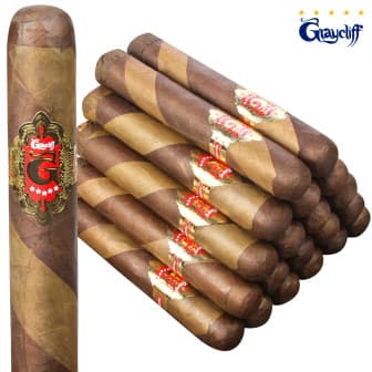 Graycliff Artisan Barber Pole Shaggy Robusto Extra 5 Pack cigar listing
