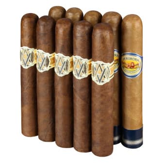 Smash Pack: Avo Classic vs La Aurora Preferidos Connecticut - 10 Cigars cigar listing