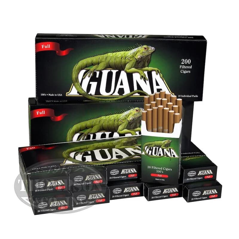 Iguana Cigar Filtered Pack of 600 cigar listing