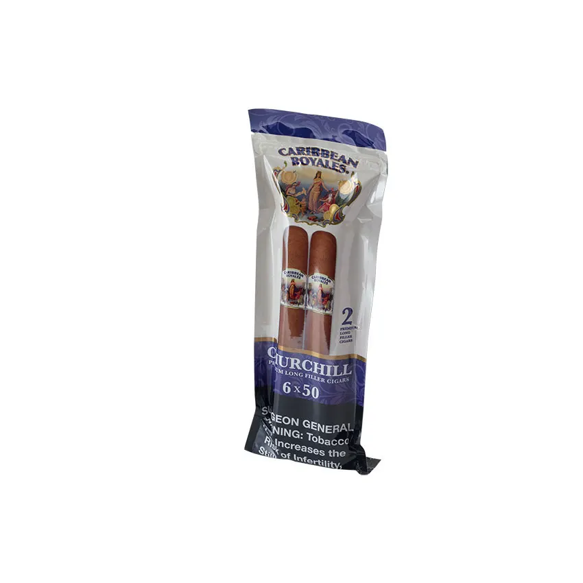 Caribbean Royales Churchill (2) Natural cigar listing