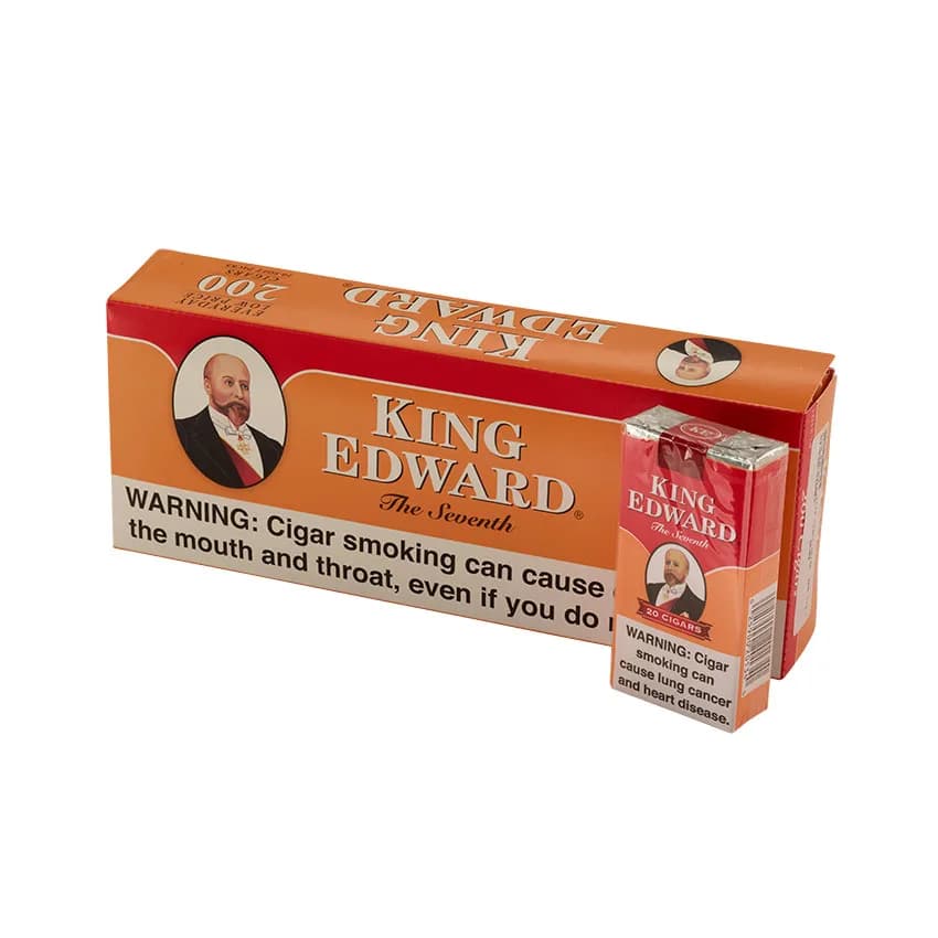 King Edward Filtered Little Cigars (20) Natural cigar listing