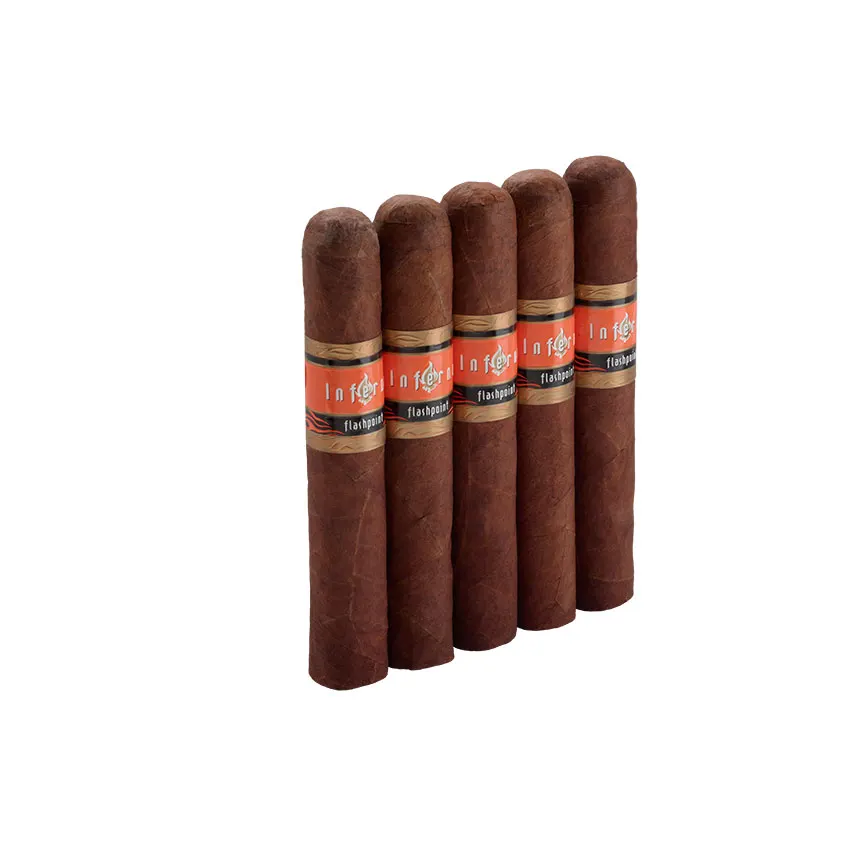 Inferno Flashpoint Robusto Natural cigar listing