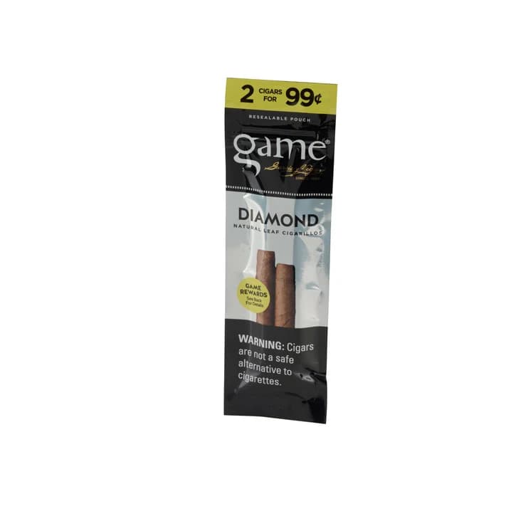 Garcia y Vega Game Cigarillos Diamond (2) Natural cigar listing