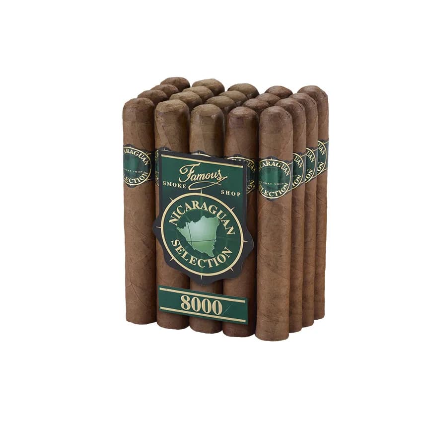 Famous Nicaraguan 8000 Gordo Natural cigar listing