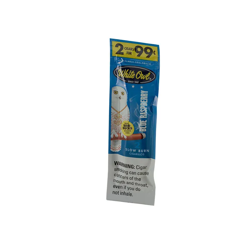 White Owl Blue Raspberry (2) Natural cigar listing