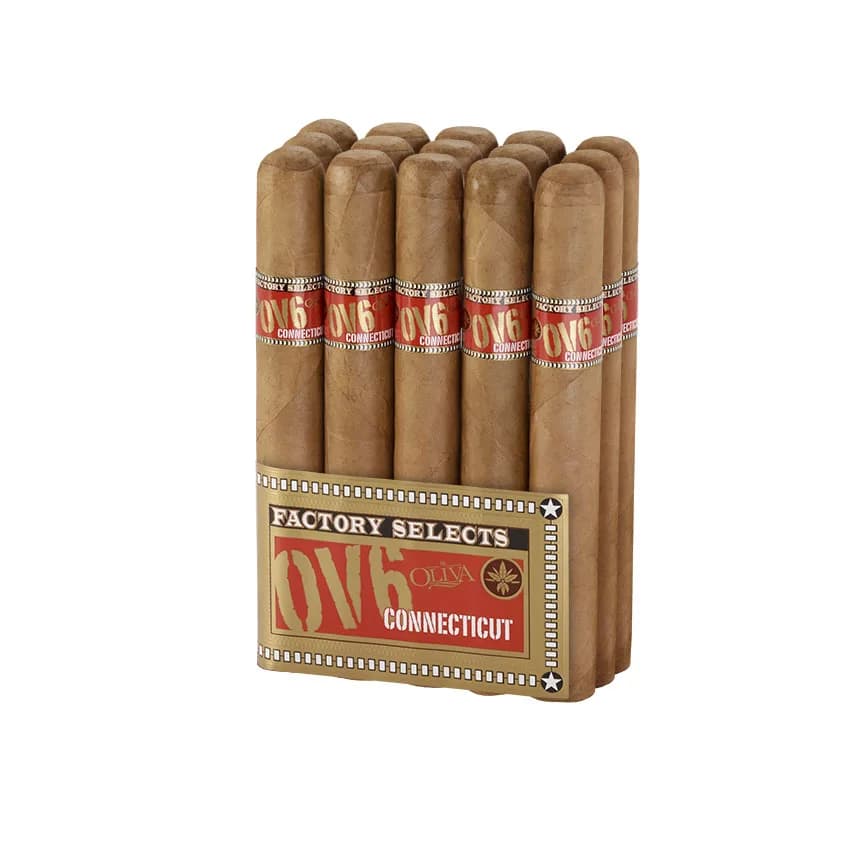 Oliva Factory Selects Connecticut 6 x 50 Natural cigar listing