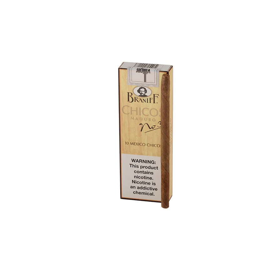 Braniff No. 3 (10) Maduro cigar listing