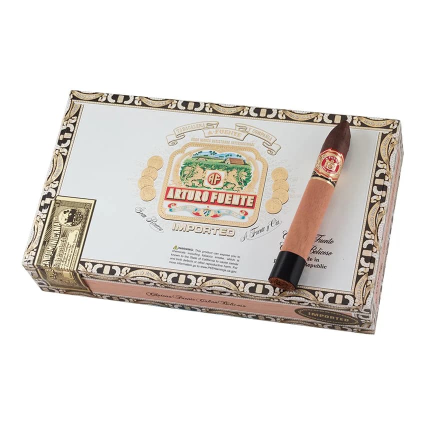Arturo Fuente Sun Grown Cuban Belicoso Natural cigar listing
