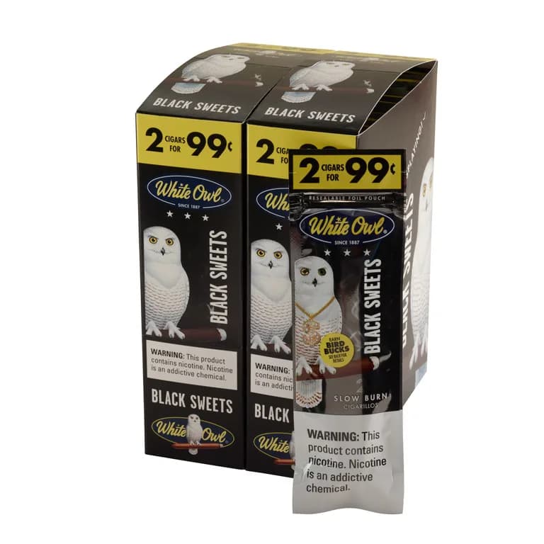 White Owl Black Sweets (2) Natural cigar listing
