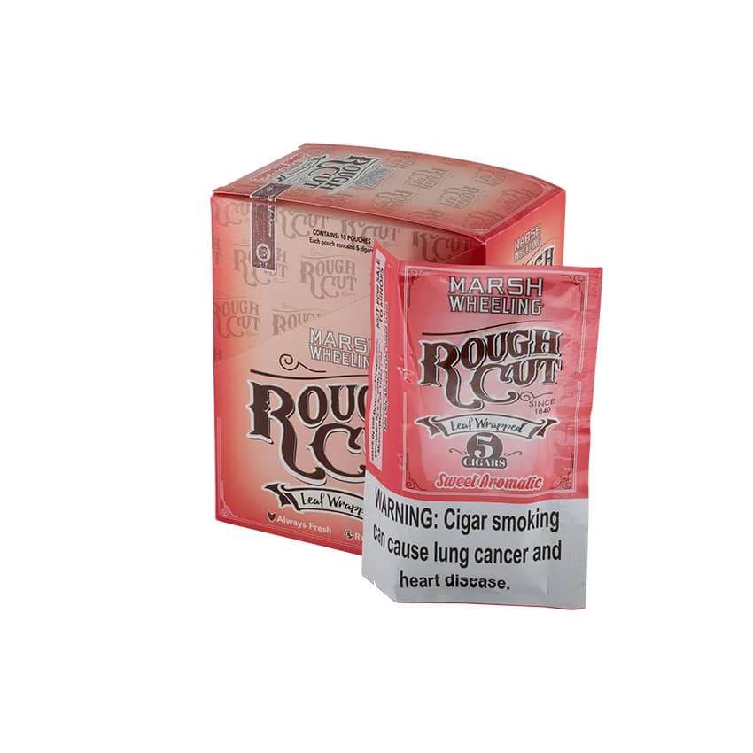 Marsh Wheeling Rough Cut Sweet Aromatic (5) Natural cigar listing