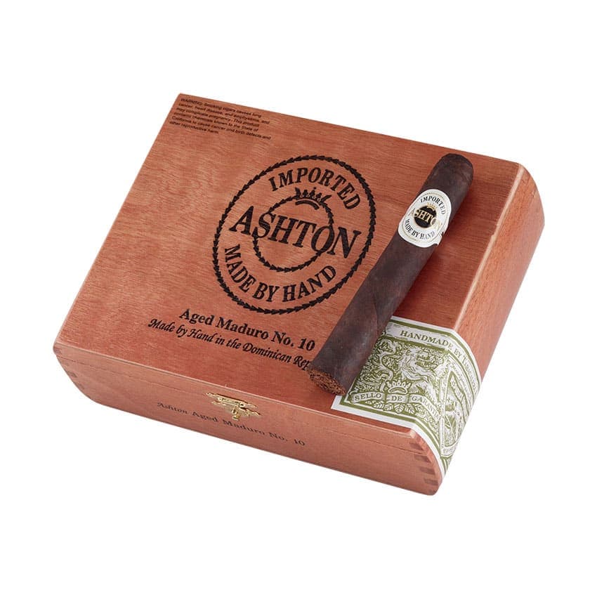 Ashton Aged Maduro No. 10 cigar listing