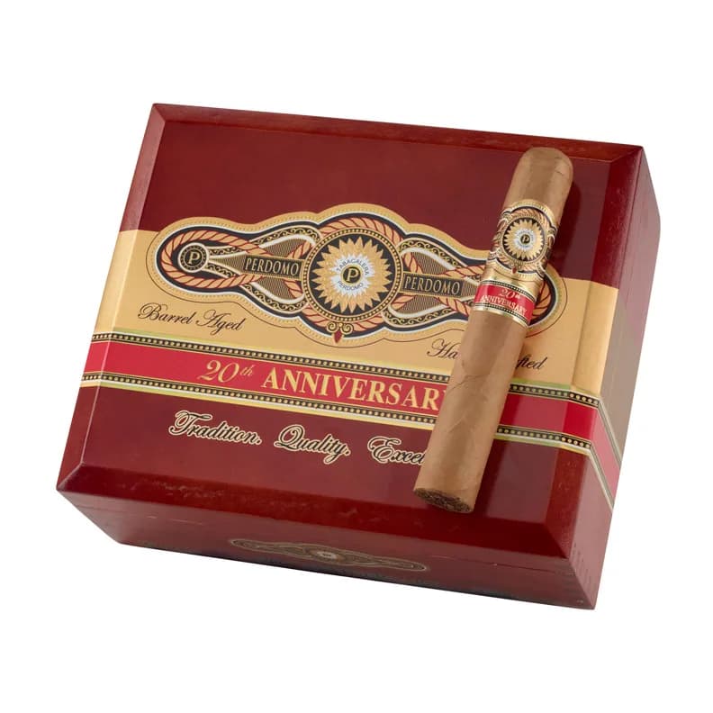 Perdomo 20th Anniversary Connecticut Gordo Natural cigar listing