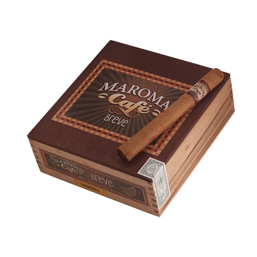 Maroma Cafe Breve Churchill Natural cigar listing