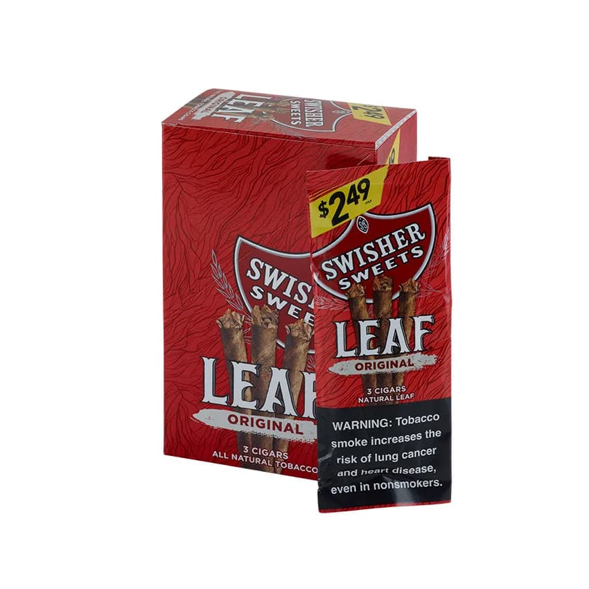 Swisher Leaf Original (3) Natural cigar listing