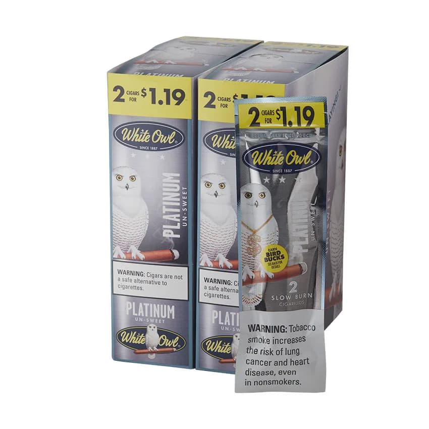 White Owl Foil Fresh Cigarillo (2) Natural cigar listing
