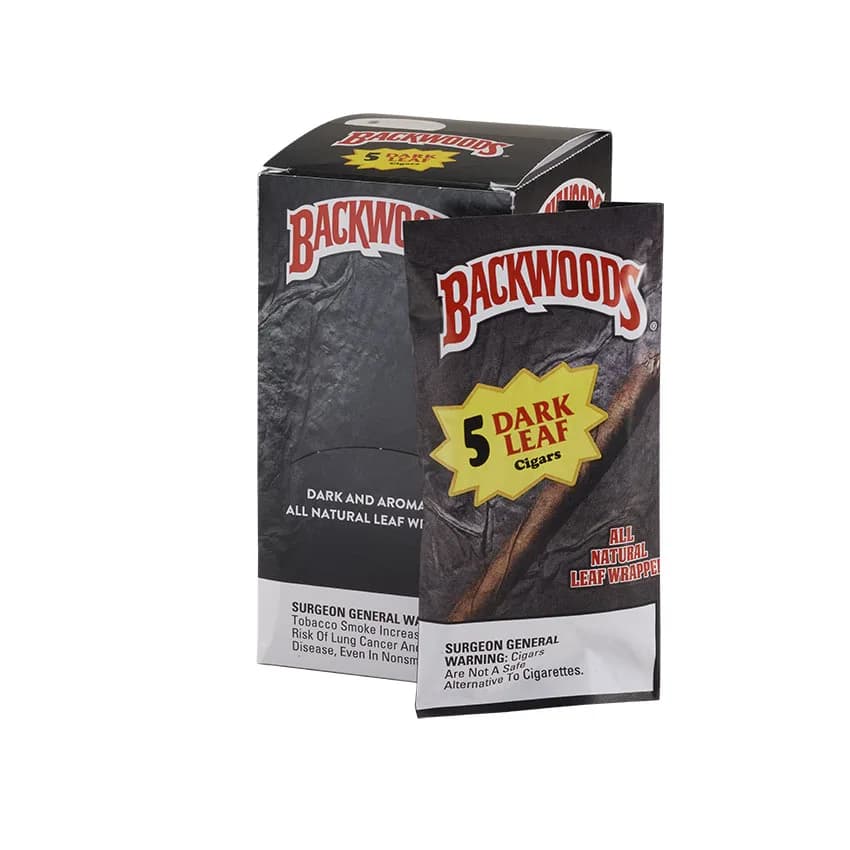 Backwoods Dark Leaf Dark Natural cigar listing