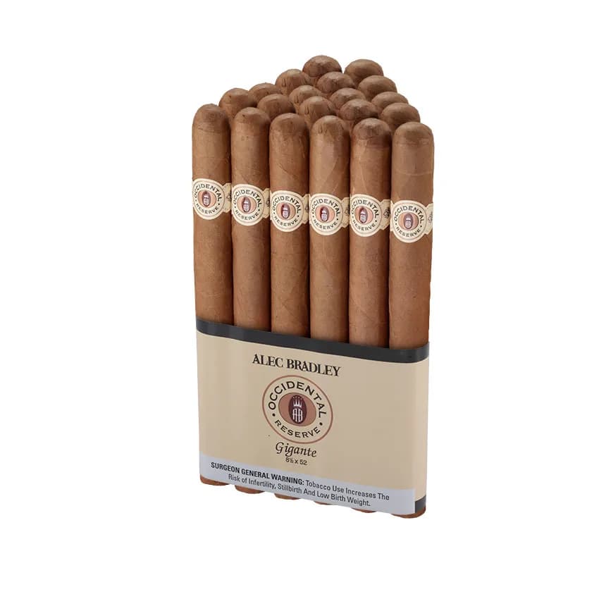 Occidental Reserve Connecticut Gigante Natural cigar listing