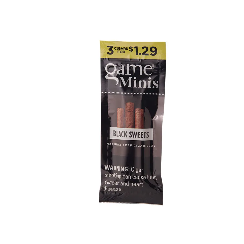 Garcia Y Vega Game Mini Black Sweet (3) Natural cigar listing