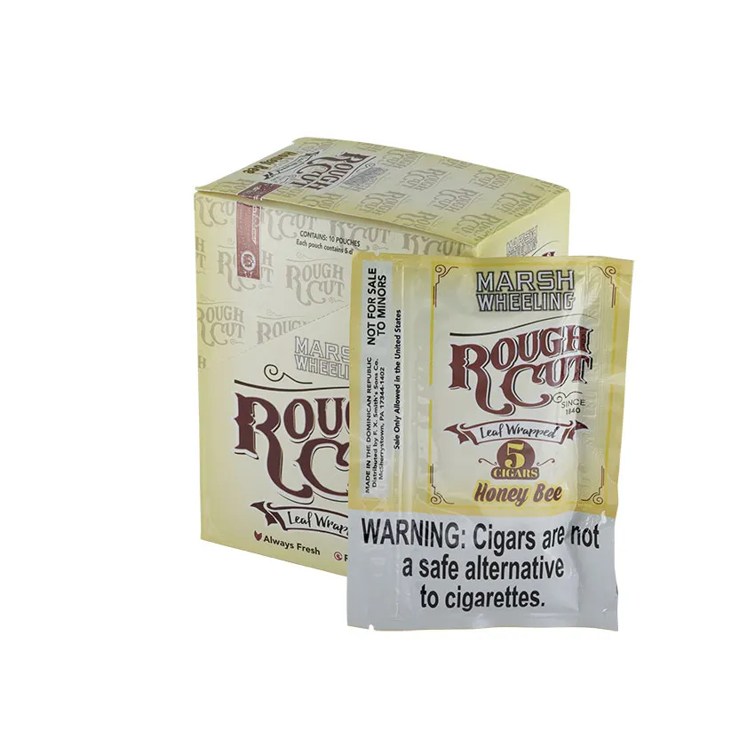 Marsh Wheeling Rough Cut Honey Bee (5) Natural cigar listing