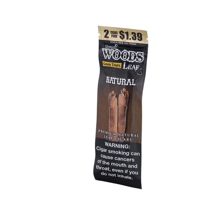 Good Times Sweet Woods Leaf Natural cigar listing