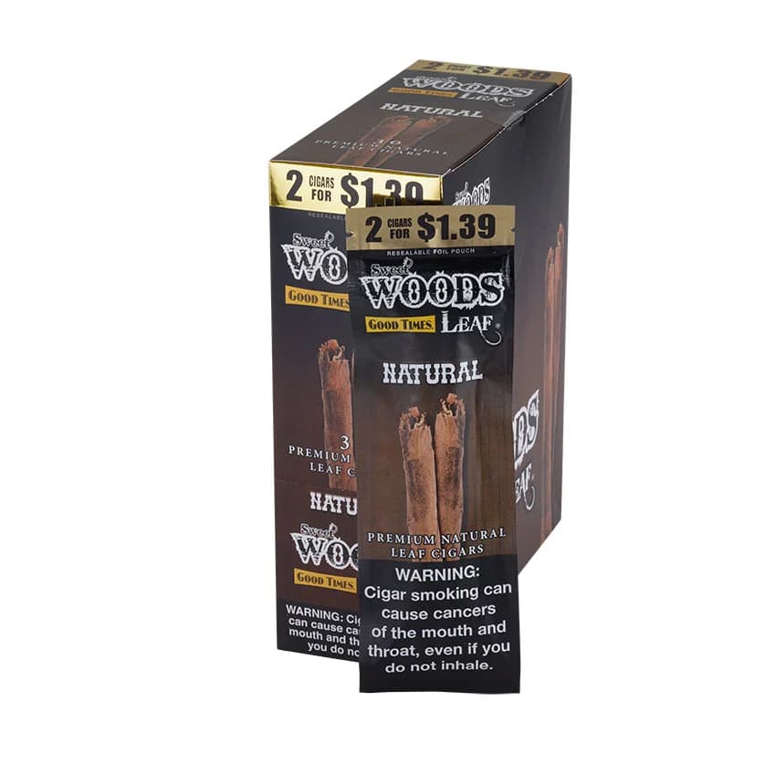 Good Times Sweet Woods Leaf Natural cigar listing